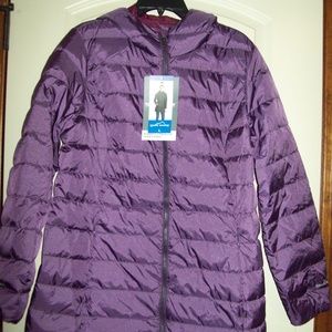 NEW WOMENS EDDIE BAUER CIRRUSLITE DOWN PARKA SIZE
